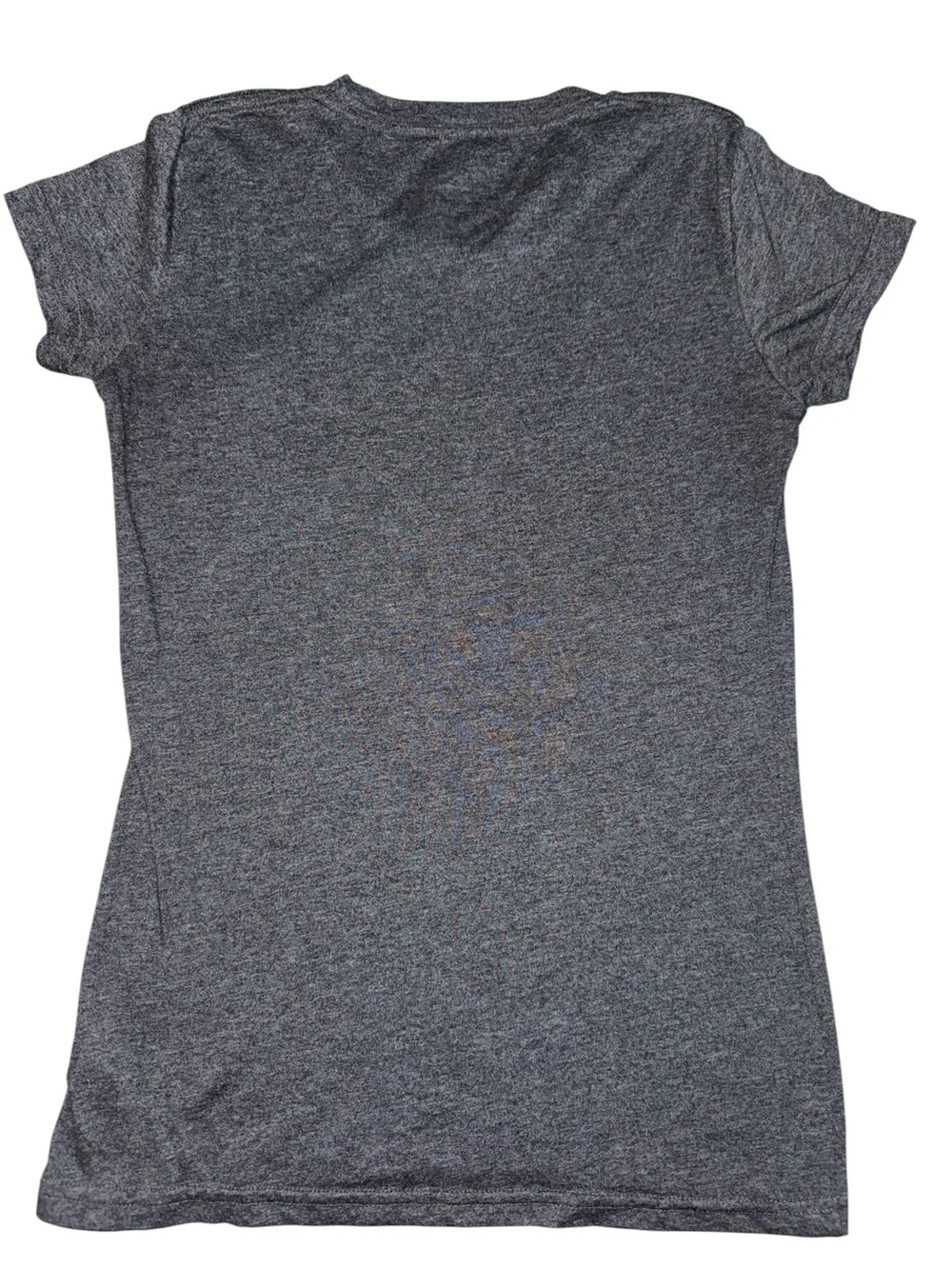 America Land That I Love Patriotic Flag Graphic Tee Women’s Small Gray USA